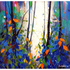 Zohaib Rind, 20 x 20 Inch, Acrylic on Canvas, Landscape Painting, AC-ZR-307